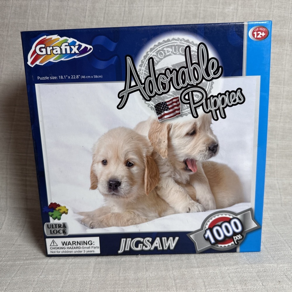 Adorable Puppies 1000 Piece‎ Puzzle